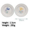 8-inch-Bone-China-Dinner-Plate-Breakfast-Floral-Food-Plates-Household-Salad-Tray-Steak-Flate-5