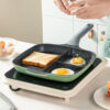 COOKER-KING-Nonstick-Breakfast-Frying-Pan-Grill-Pan-Multi-Function-Omlette-Pan-Suit-For-Induction-With-2